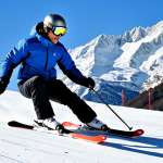 Baqueira Beret Skiing Scene**

"A professional skier gracefully gliding down a slope in Baqueira Beret, Pyrenees Mountains, Spain. The skier is fully clothed in appropriate winter ski attire, including a jacket, ski pants, gloves, and goggles. Background features snow-covered mountains and clear blue sky. Safe for work, perfect anatomy, natural pose, appropriate content, professional, high-quality photograph, fully clothed, modest."

**