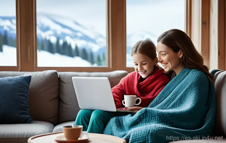 스키 여행 보험 가입 팁 - Confident Adventurer, Protected on the Slopes**
A male or female skier, radiating confidence and exp...